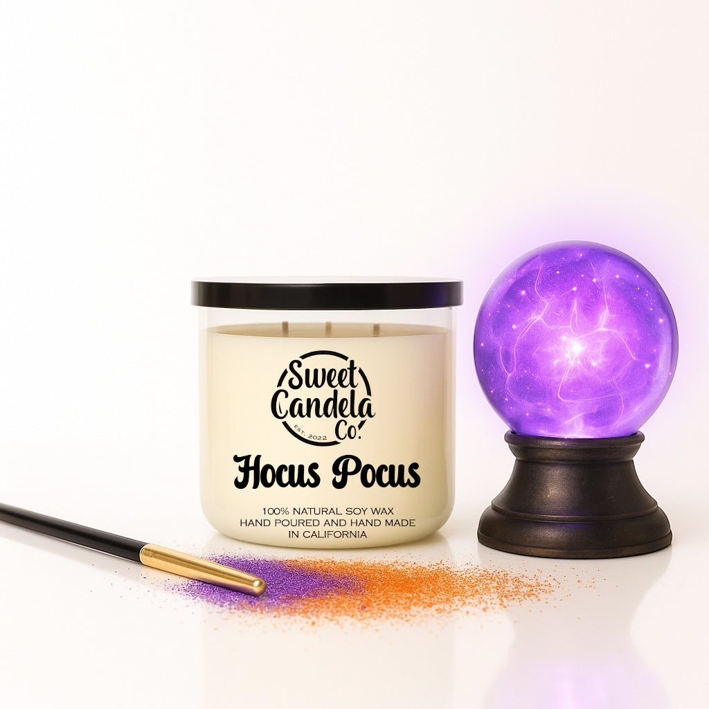 Hocus Pocus 3 Wick Soy Wax Candle
