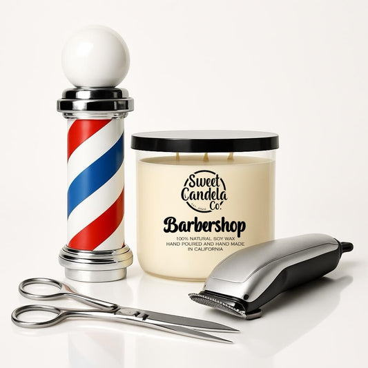 Barbershop 3 Wick Soy Wax Candle