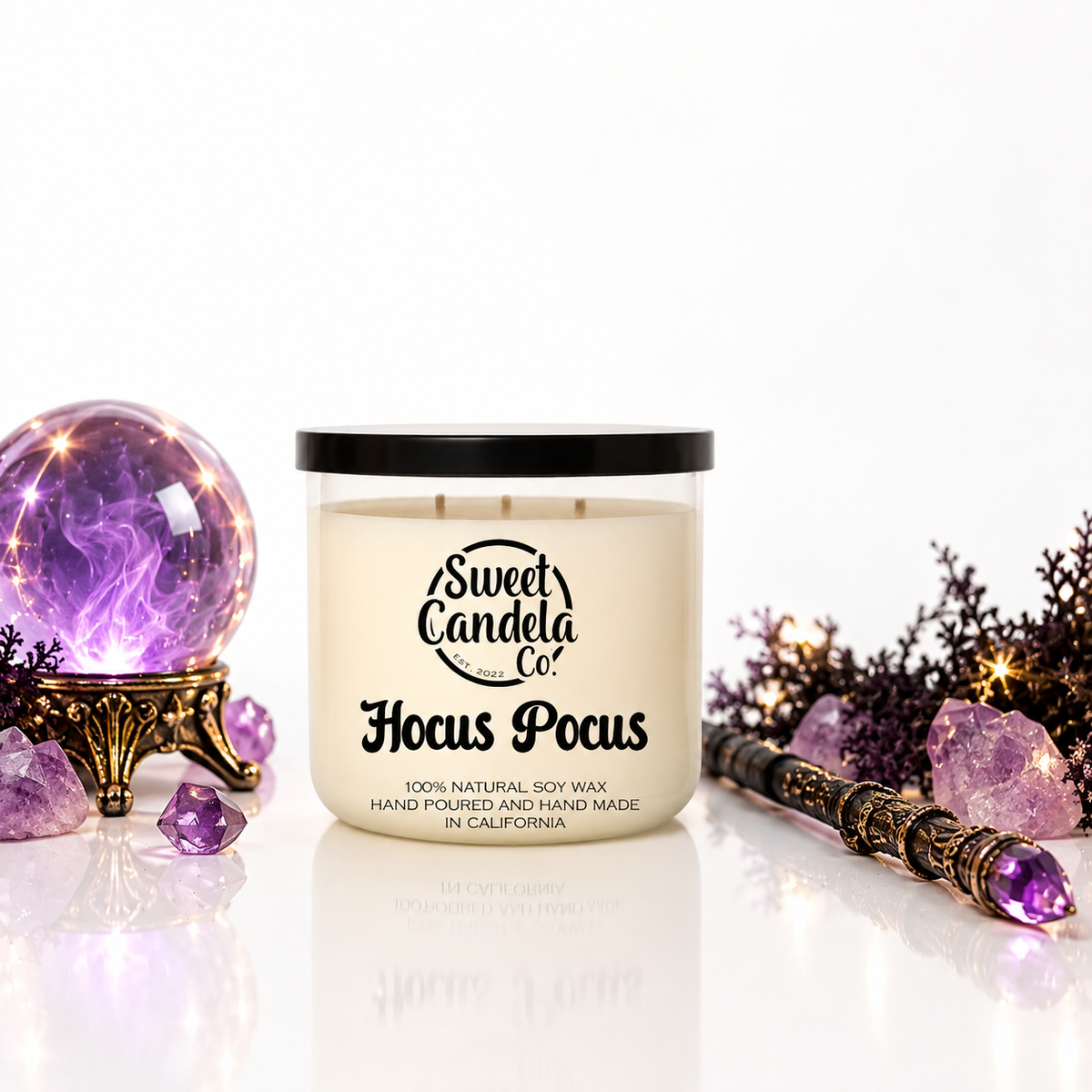 Hocus Pocus 3 Wick Soy Wax Candle