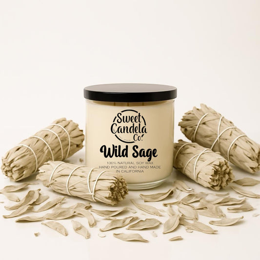 Wild Sage 3 Wick Soy Wax Candle