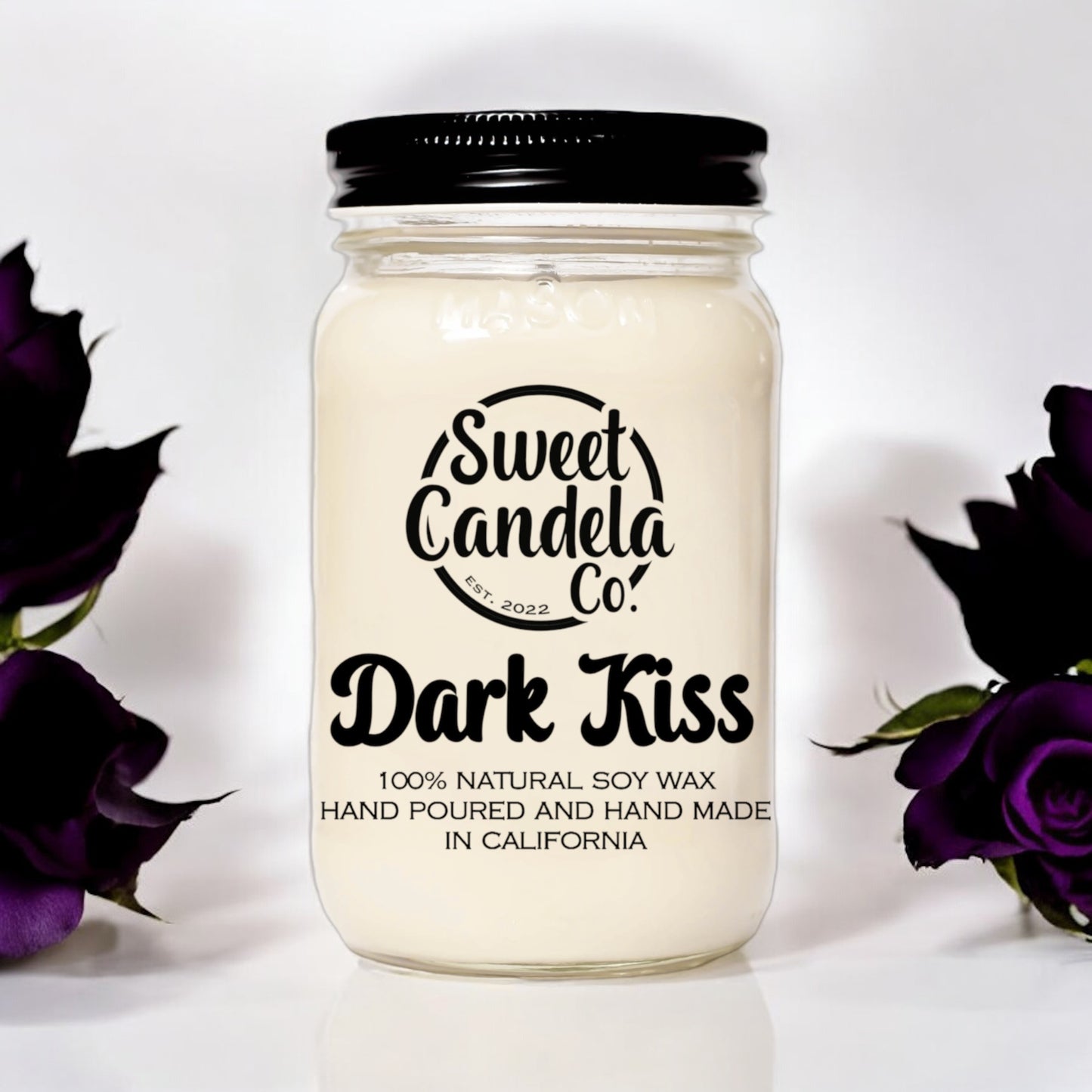 Dark Kiss Soy Wax Candle